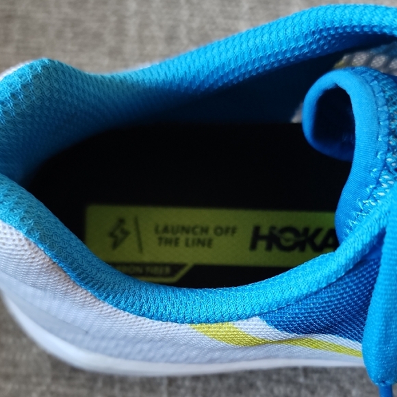 Hoka Rocket X Blue Running Shoes - Picture 6 of 7